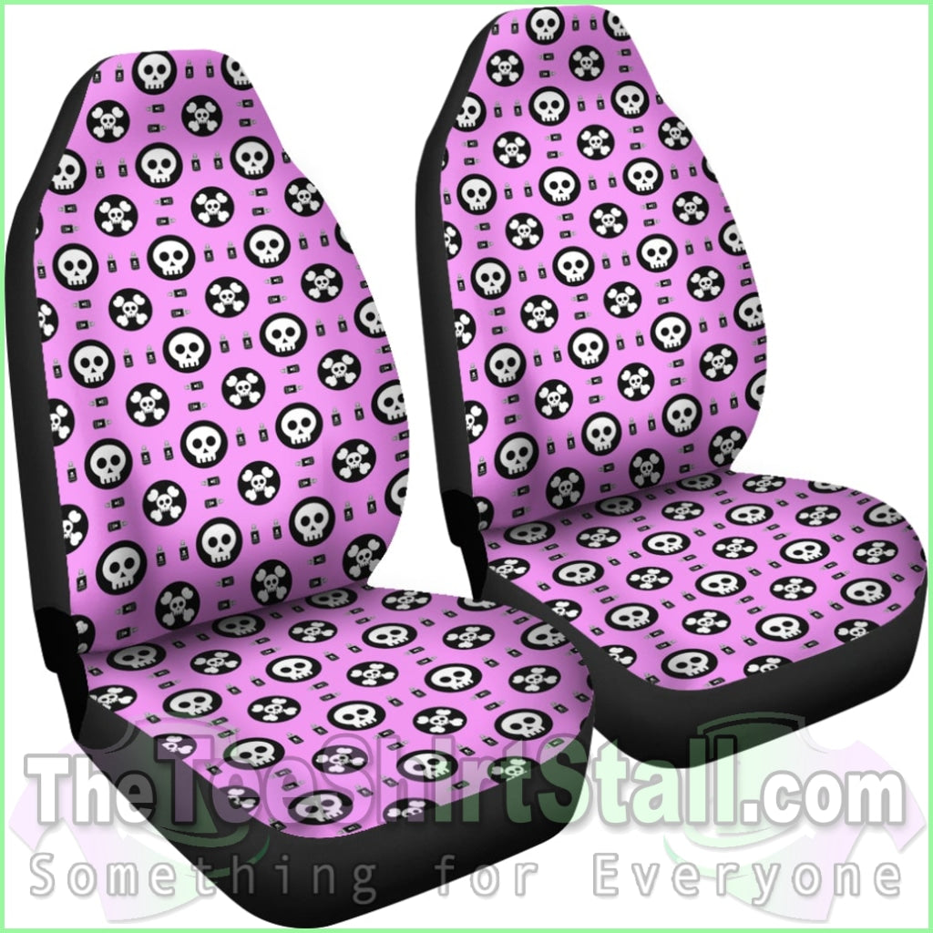 Skulls And Potion Car Seat Covers