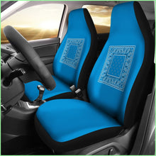 Load image into Gallery viewer, Sky Blue Bandana Car Seat Covers - Minimal
