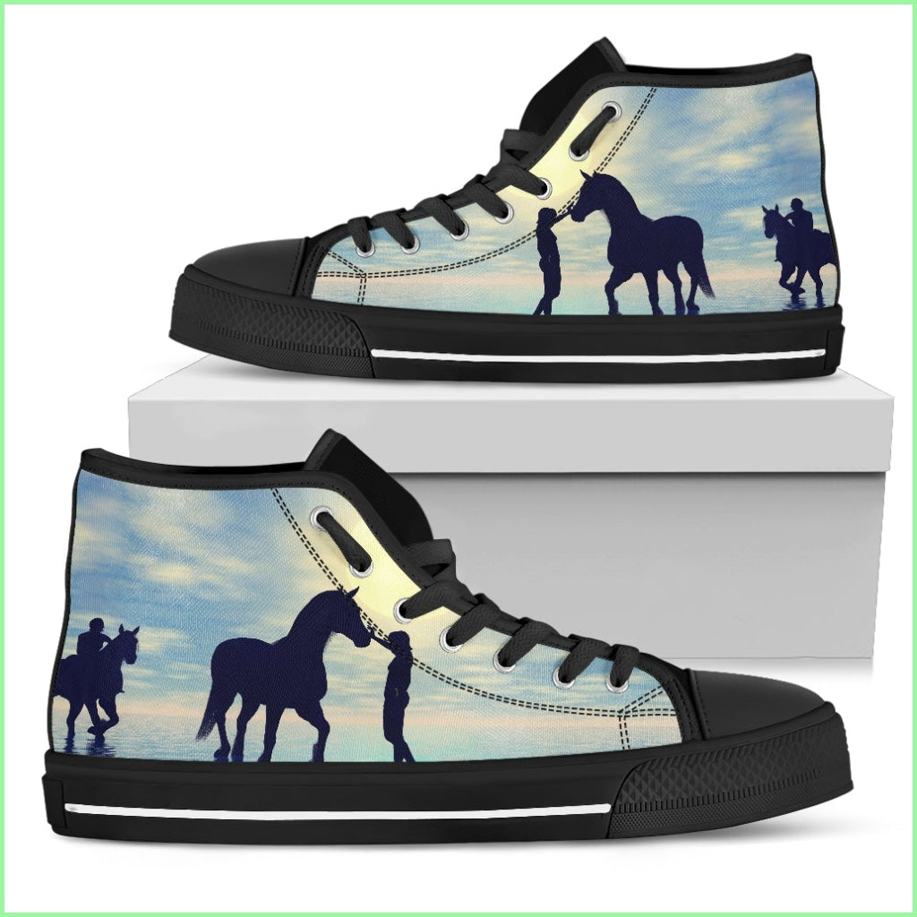 Sky Horse Womens High Top