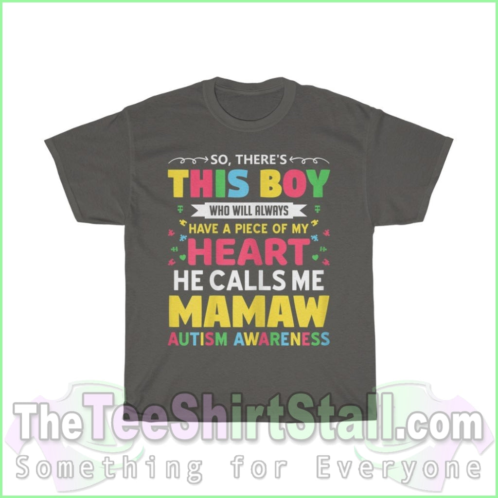 So Theres This Boy Autism Tee S / Charcoal T-Shirt