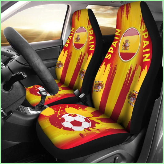 Spanish Fc Car Seat Covers