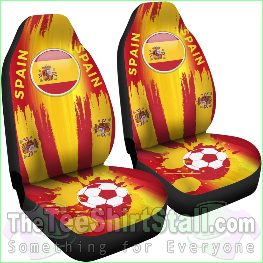 Spanish Fc Car Seat Covers