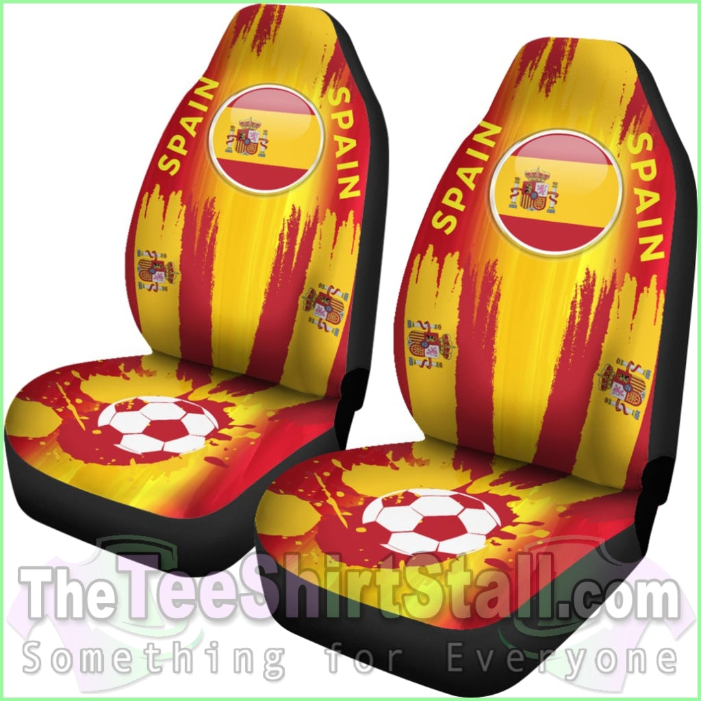 Spanish Fc Car Seat Covers