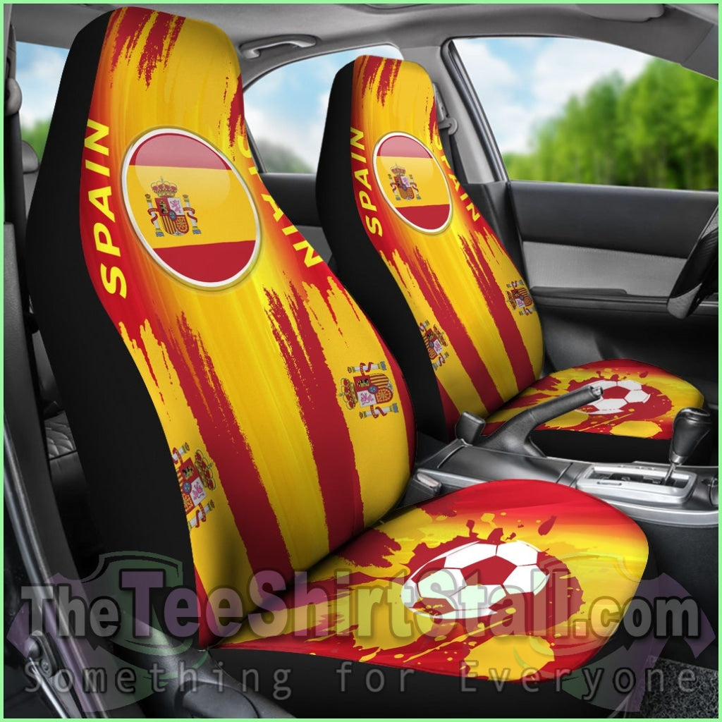 Spanish Fc Car Seat Covers