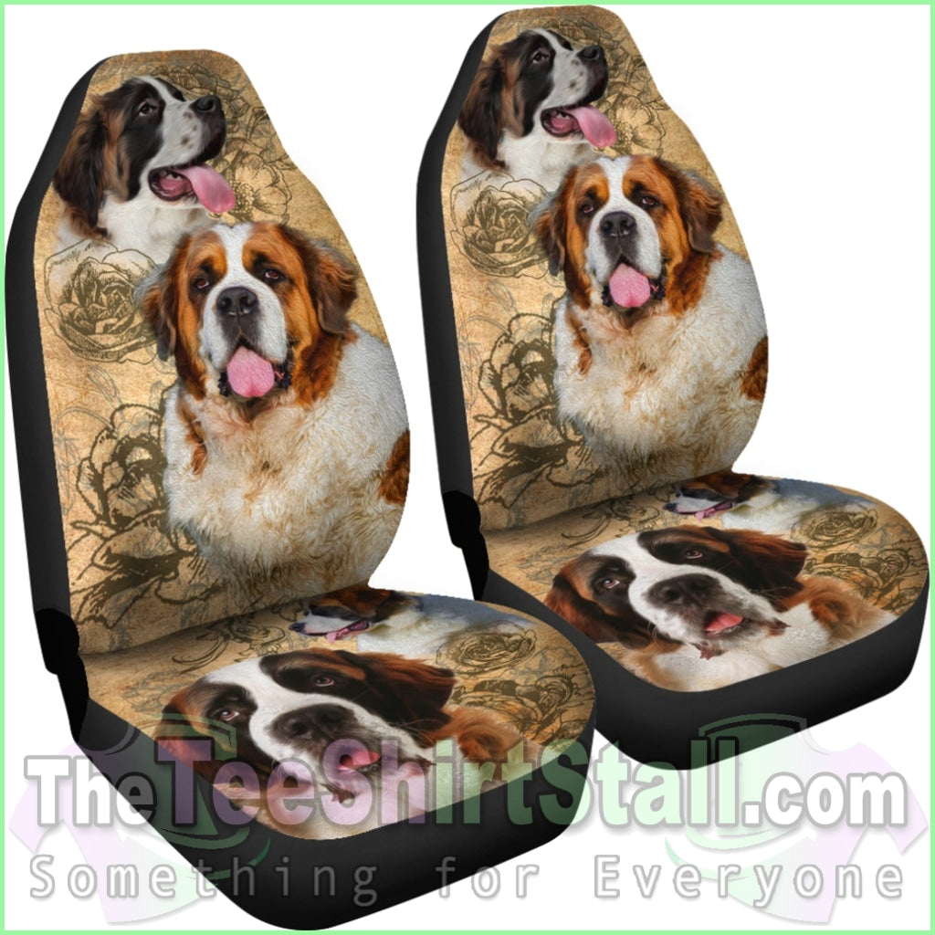 St. Bernard Car Seat Covers (Set Of 2)