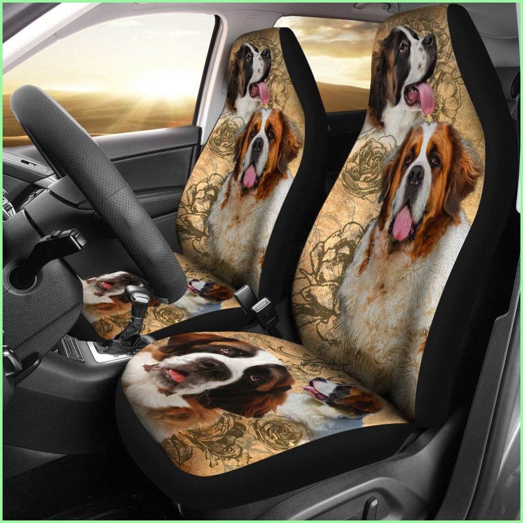 St. Bernard Car Seat Covers (Set Of 2)