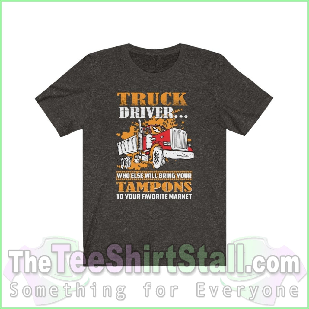 Tampons Trucker Tee Black Heather / Xs T-Shirt