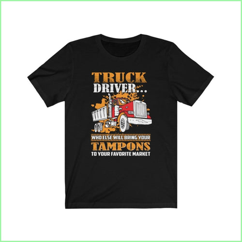 Tampons Trucker Tee Black / L T-Shirt