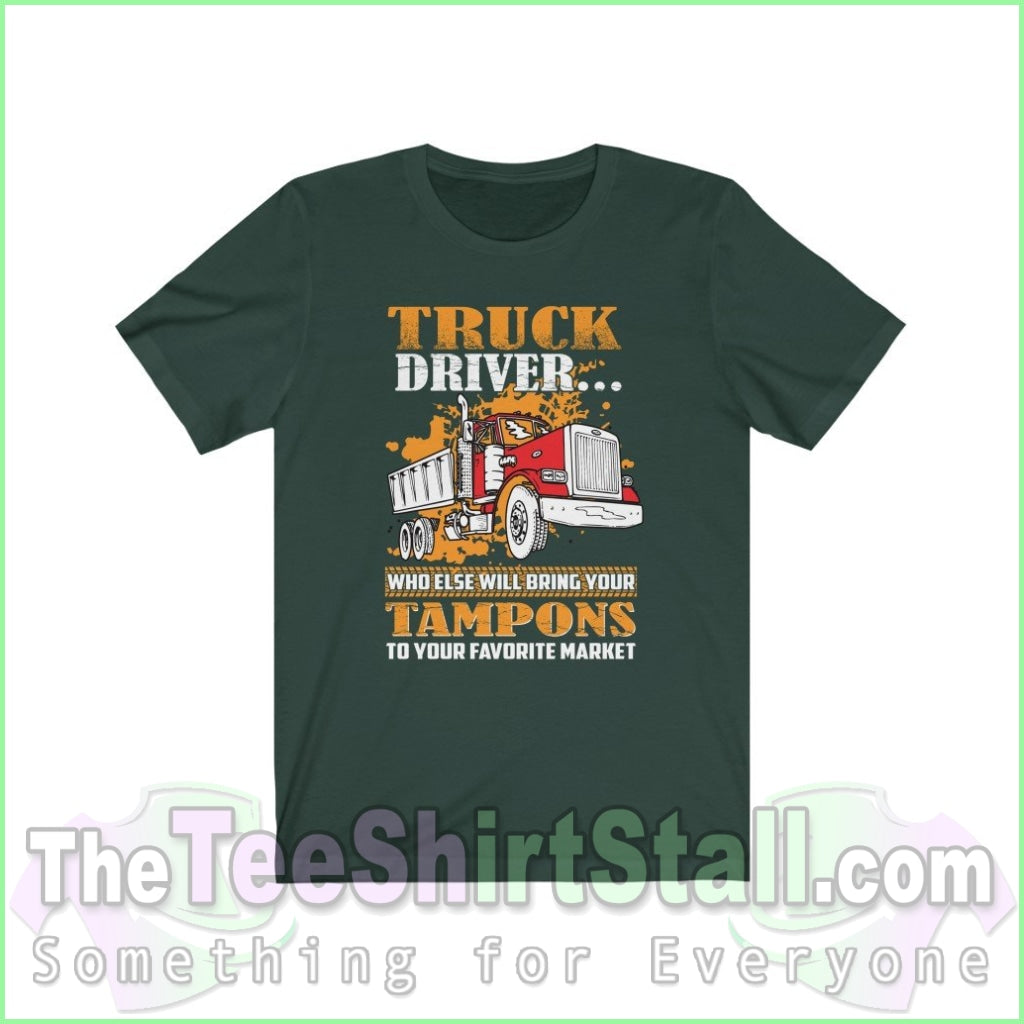 Tampons Trucker Tee Forest / Xs T-Shirt