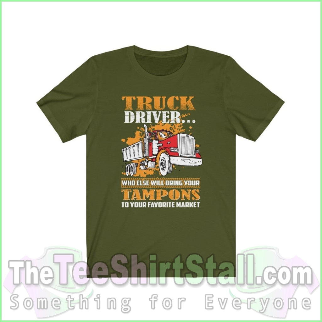 Tampons Trucker Tee Olive / Xs T-Shirt