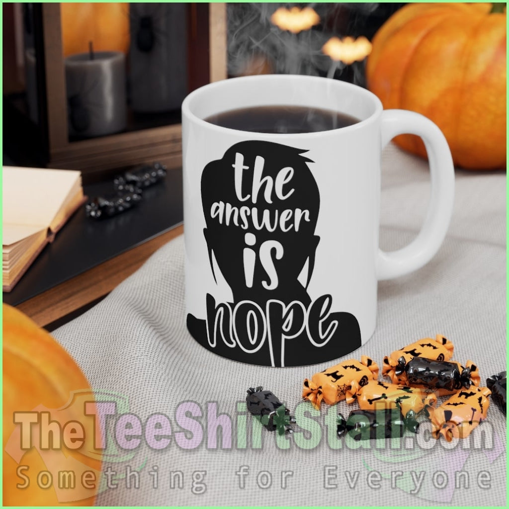 The Answer Is Nope Ceramic Mug 11Oz