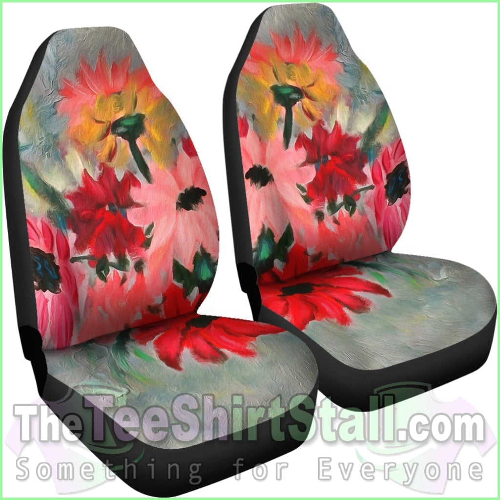 The Crystal Vase Car Seat Covers From Fine Art Painting