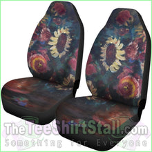 Load image into Gallery viewer, The Sunflower Bouquet Car Seat Covers From Fine Art Painting
