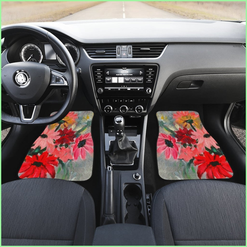 They Crystal Vase Car Mats From Fine Art Painting