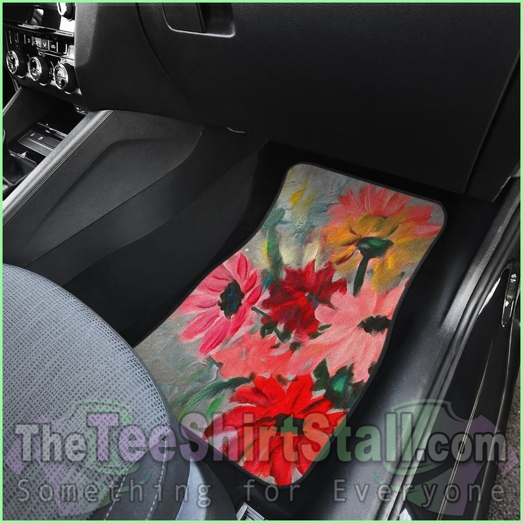 They Crystal Vase Car Mats From Fine Art Painting