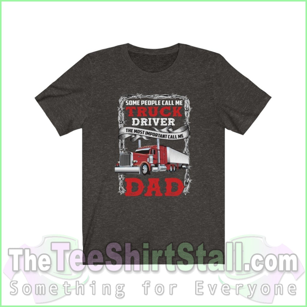 Trucker Dad Tee Black Heather / Xs T-Shirt