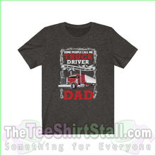 Load image into Gallery viewer, Trucker Dad Tee Black Heather / Xs T-Shirt
