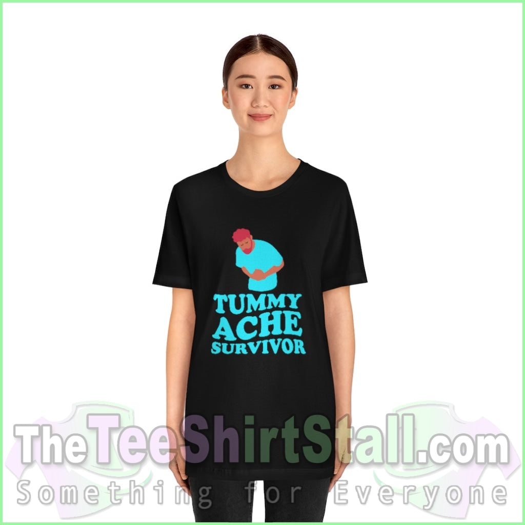 Tummy Ache Survivor Unisex Short Sleeve Tee T-Shirt