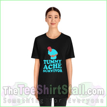 Load image into Gallery viewer, Tummy Ache Survivor Unisex Short Sleeve Tee T-Shirt
