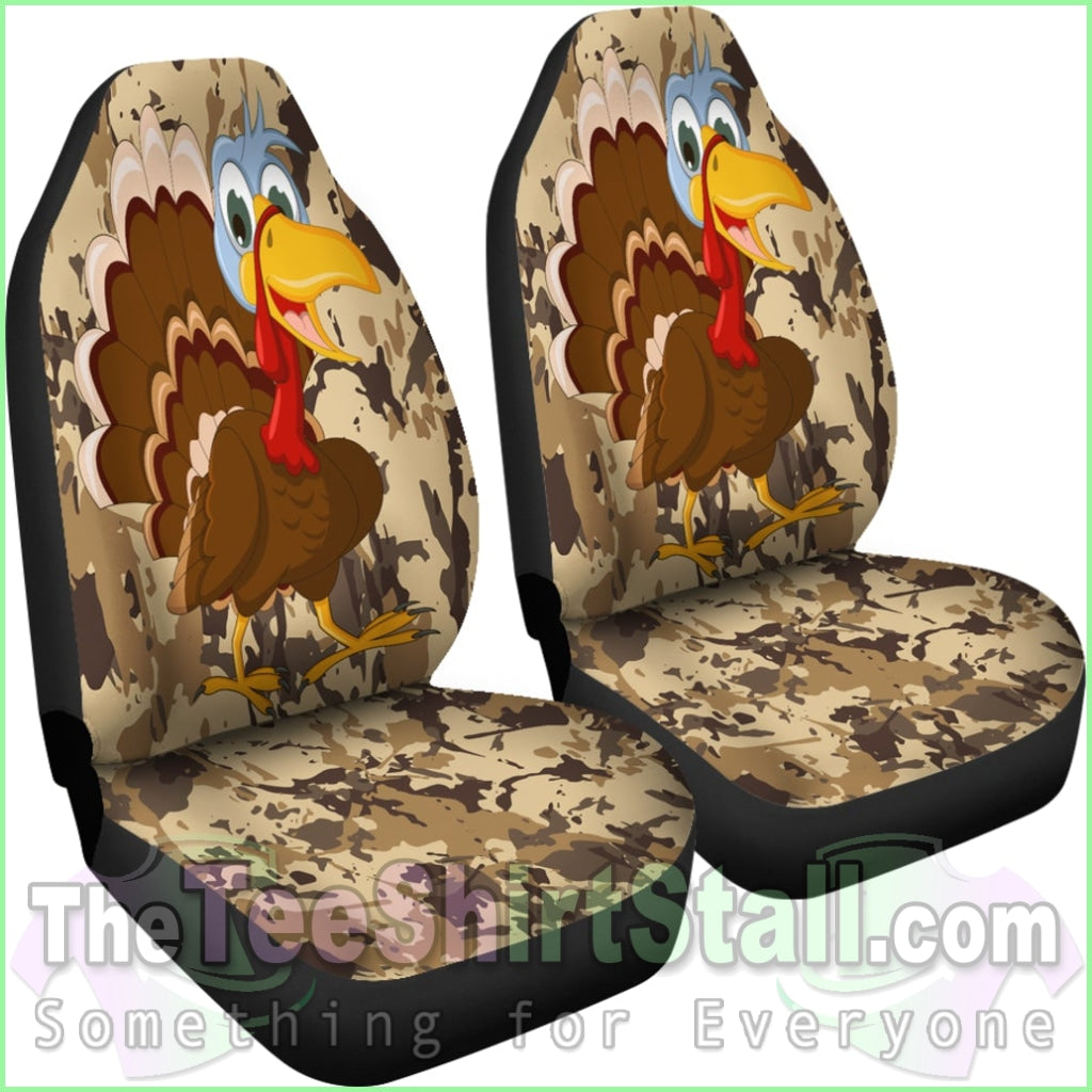 Turkey Lovers Car Seat Covers