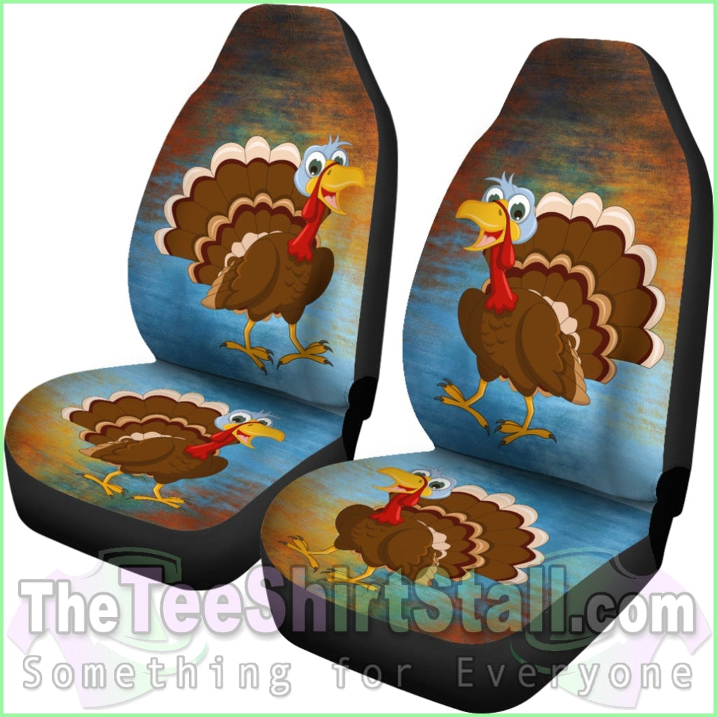 Turkey Lovers Car Seat Covers