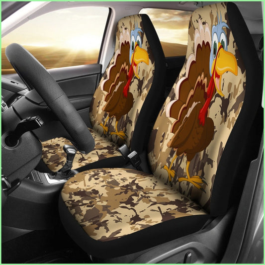 Turkey Lovers Car Seat Covers