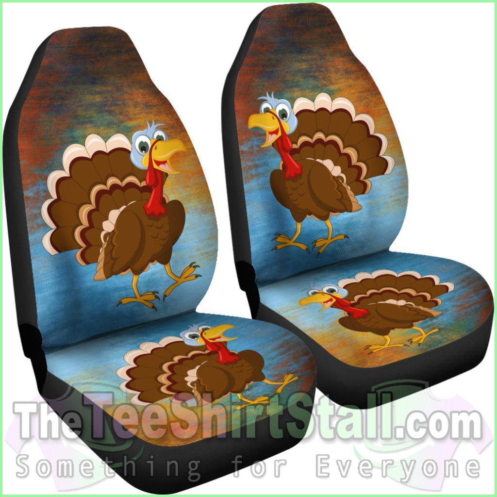 Turkey Lovers Car Seat Covers