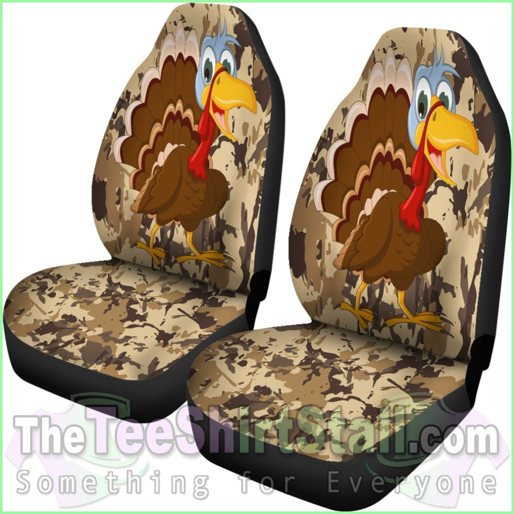 Turkey Lovers Car Seat Covers