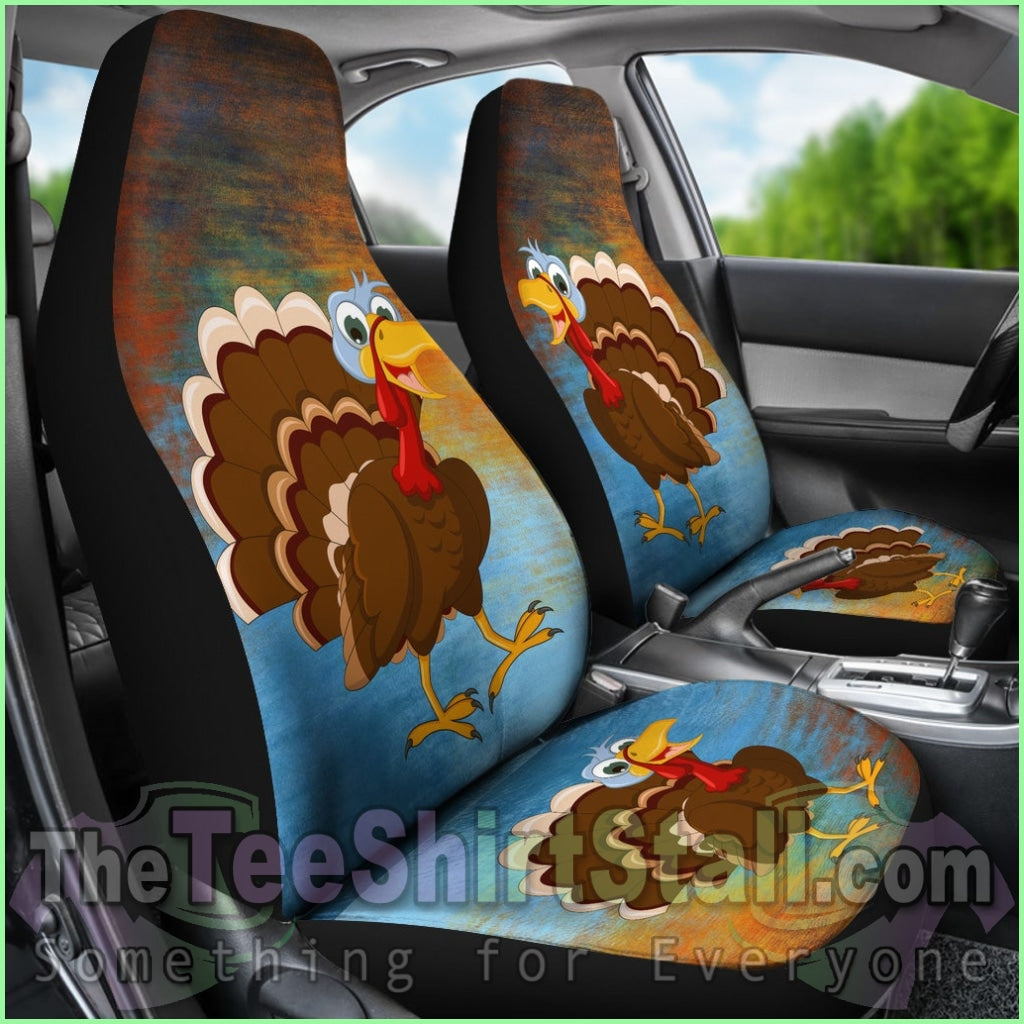 Turkey Lovers Car Seat Covers