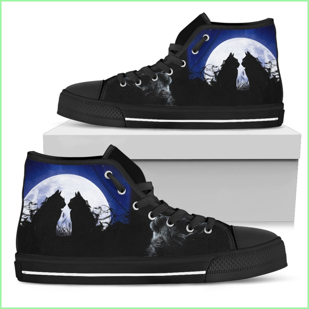 Two Cats Womens High Top