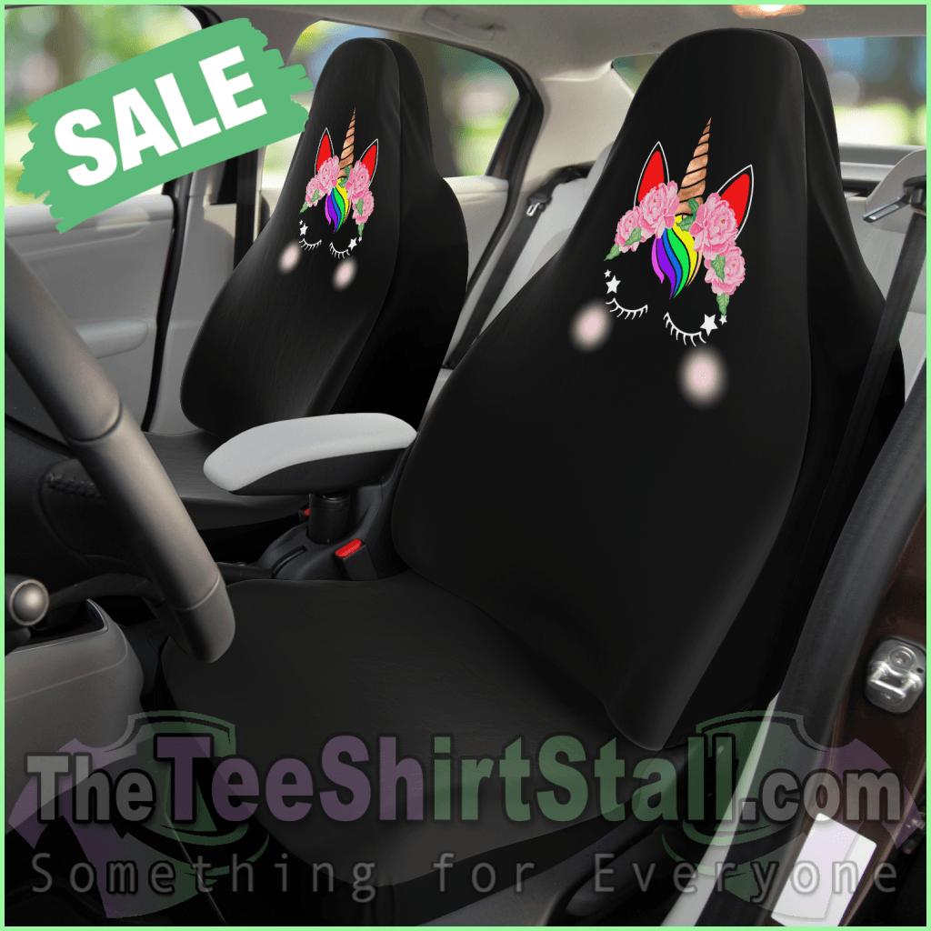 Unicorn Car Seat Covers Cover - Aop