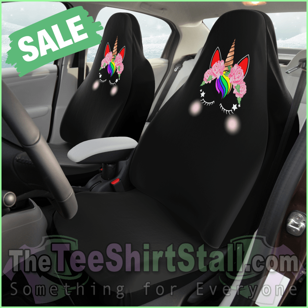 Unicorn Car Seat Covers Cover - Aop