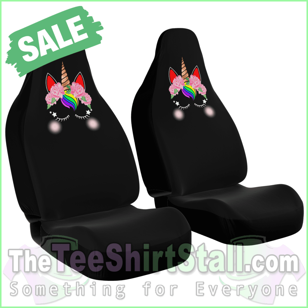Unicorn Car Seat Covers Cover - Aop
