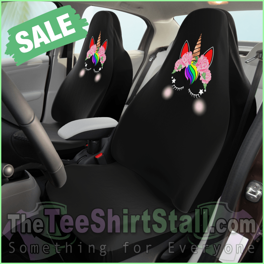 Unicorn Car Seat Covers Cover - Aop