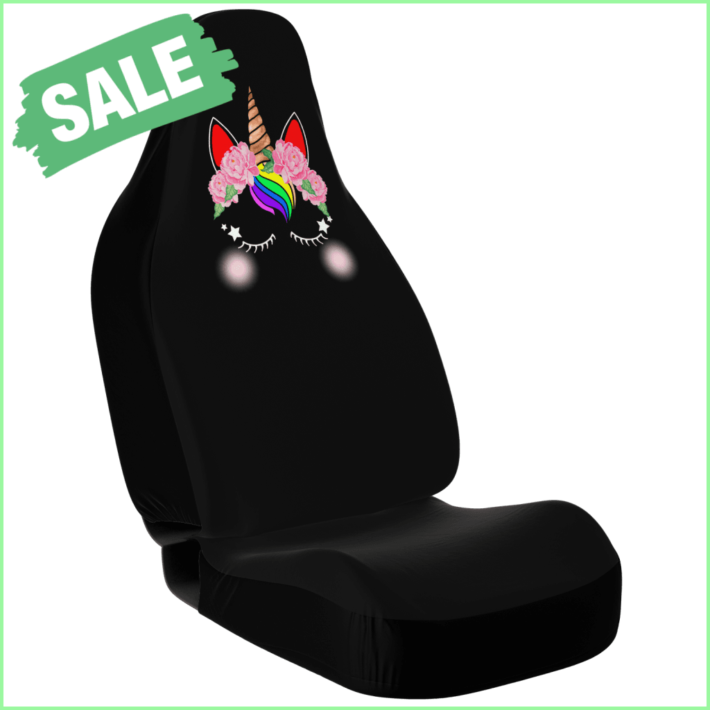 Unicorn Car Seat Covers One Size Cover - Aop