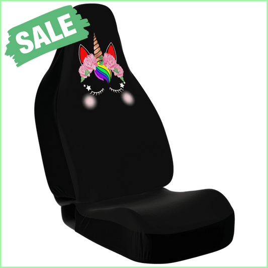 Unicorn Car Seat Covers One Size Cover - Aop