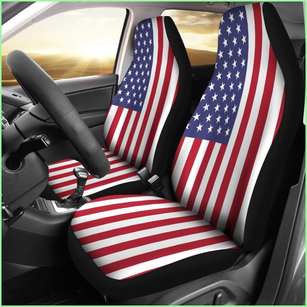 Usa Car Seat Cover