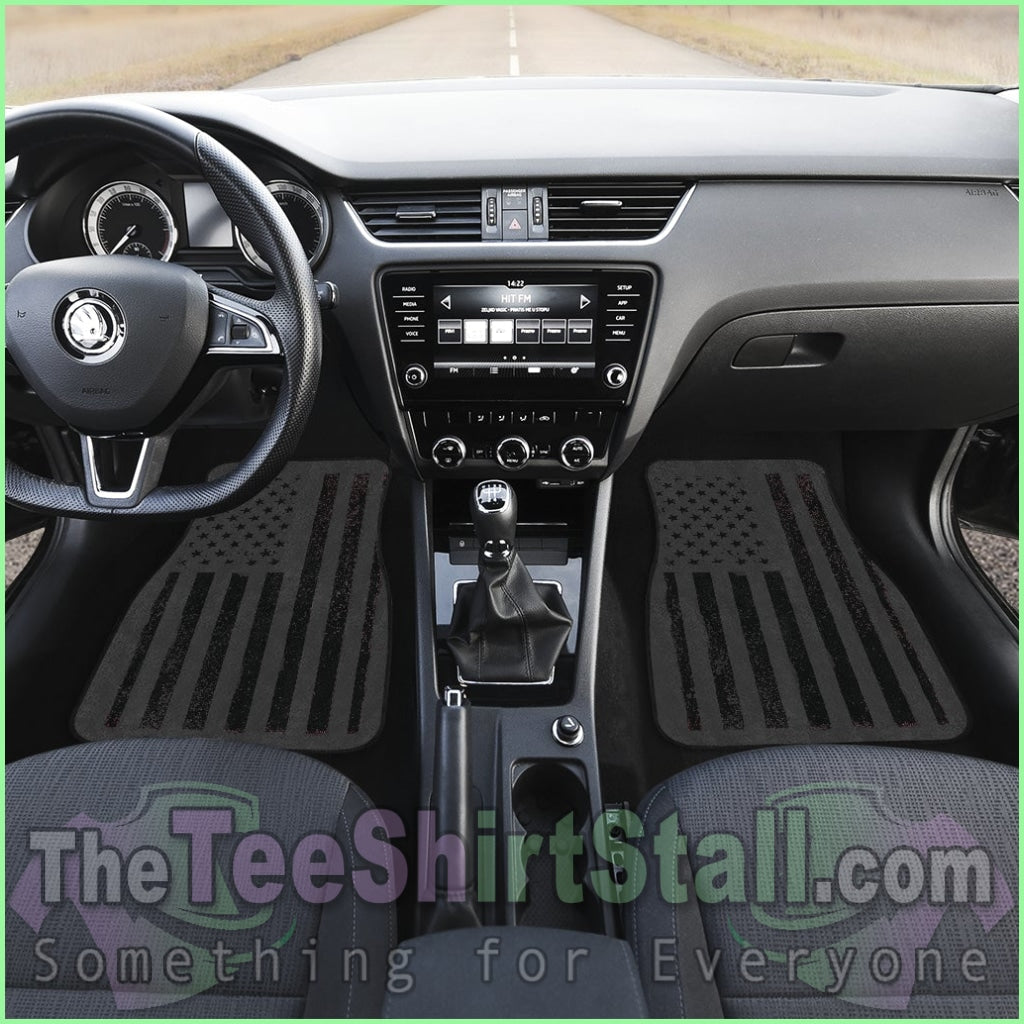 Usa Flag Front/back Car Mats