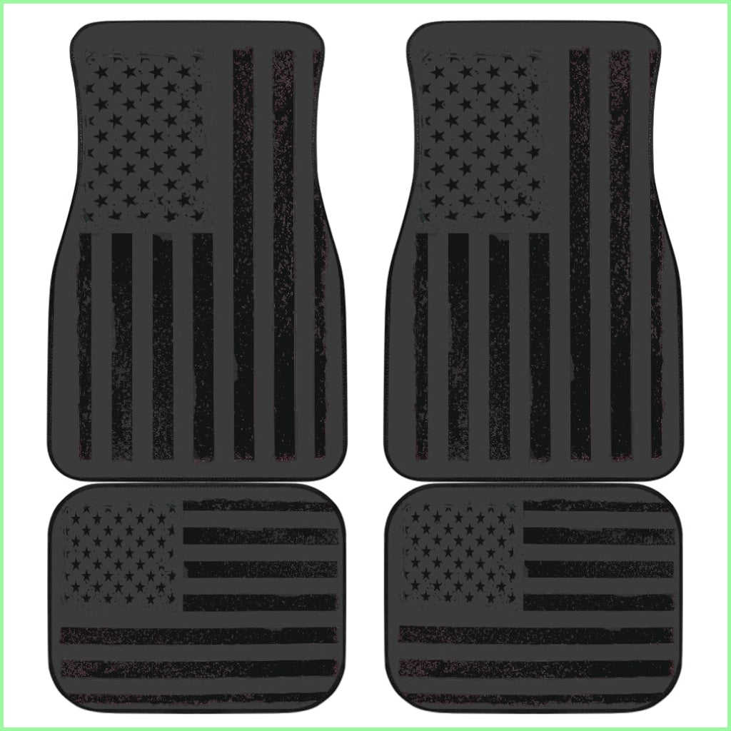 Usa Flag Front/back Car Mats