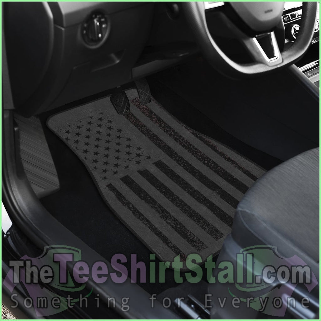 Usa Flag Front/back Car Mats