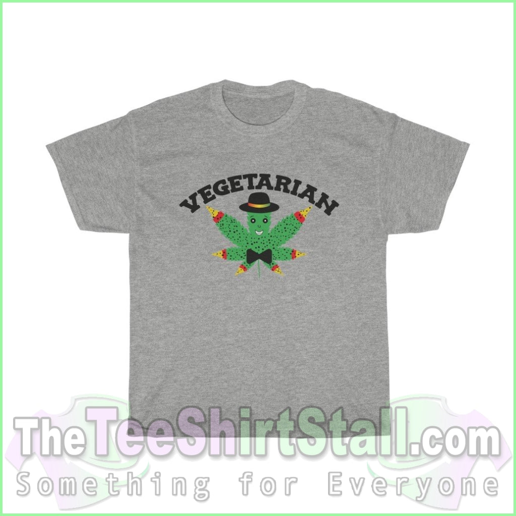 Vegetarian Tee S / Sport Grey T-Shirt