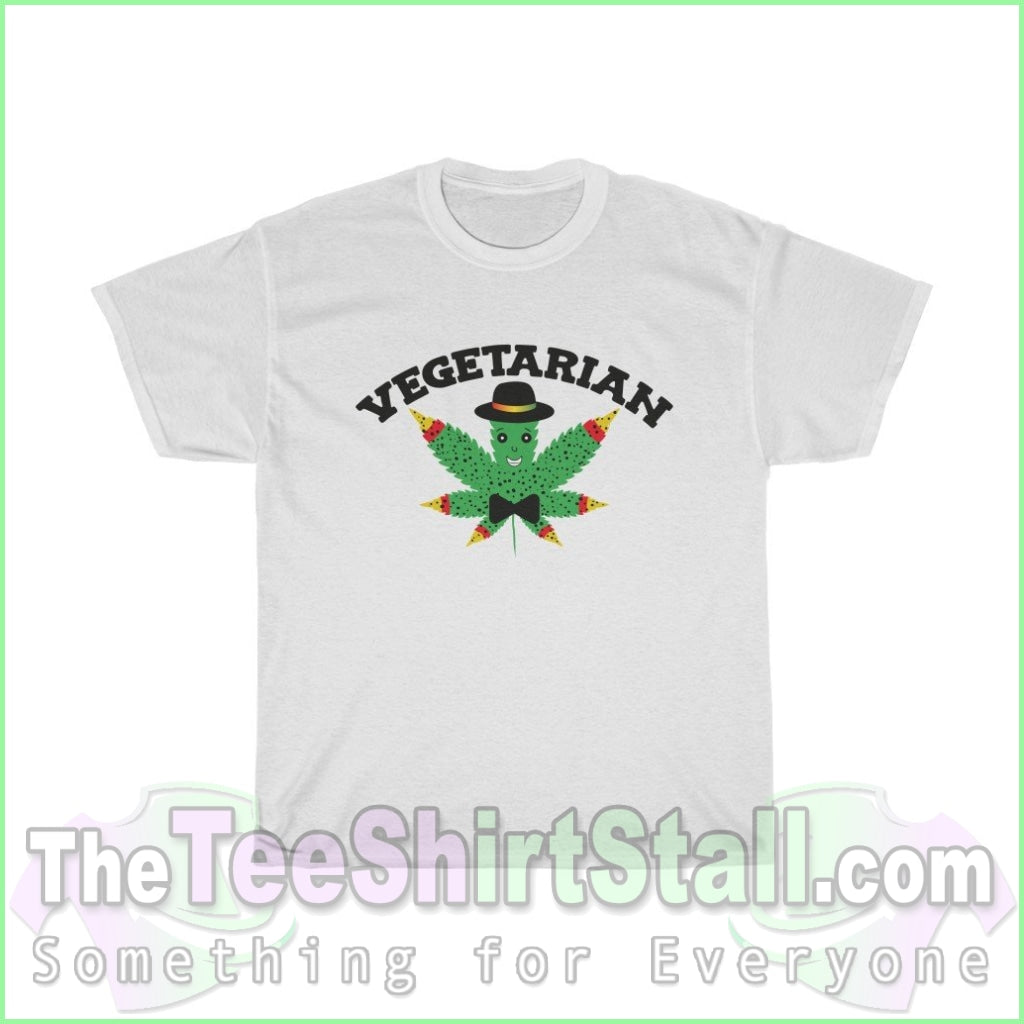 Vegetarian Tee S / White T-Shirt