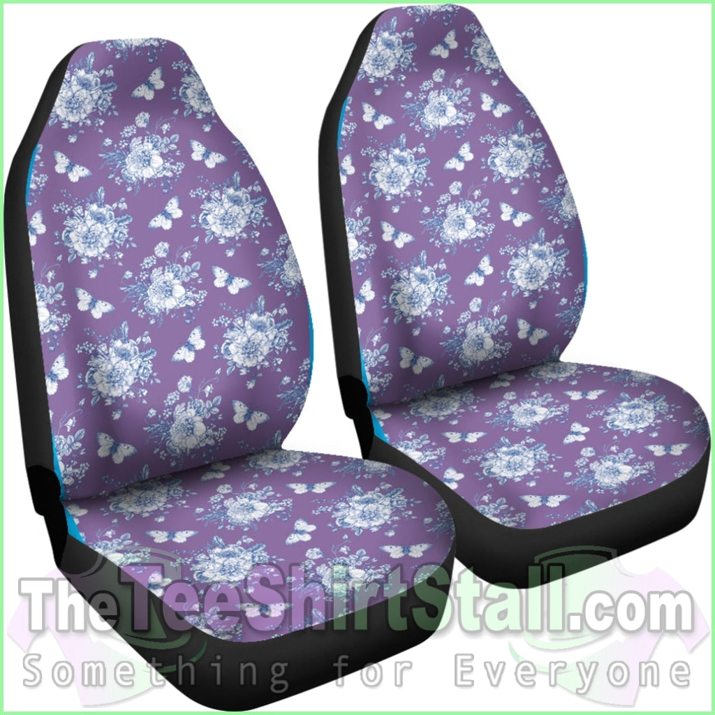 Victorian Purple Car Seat Covers