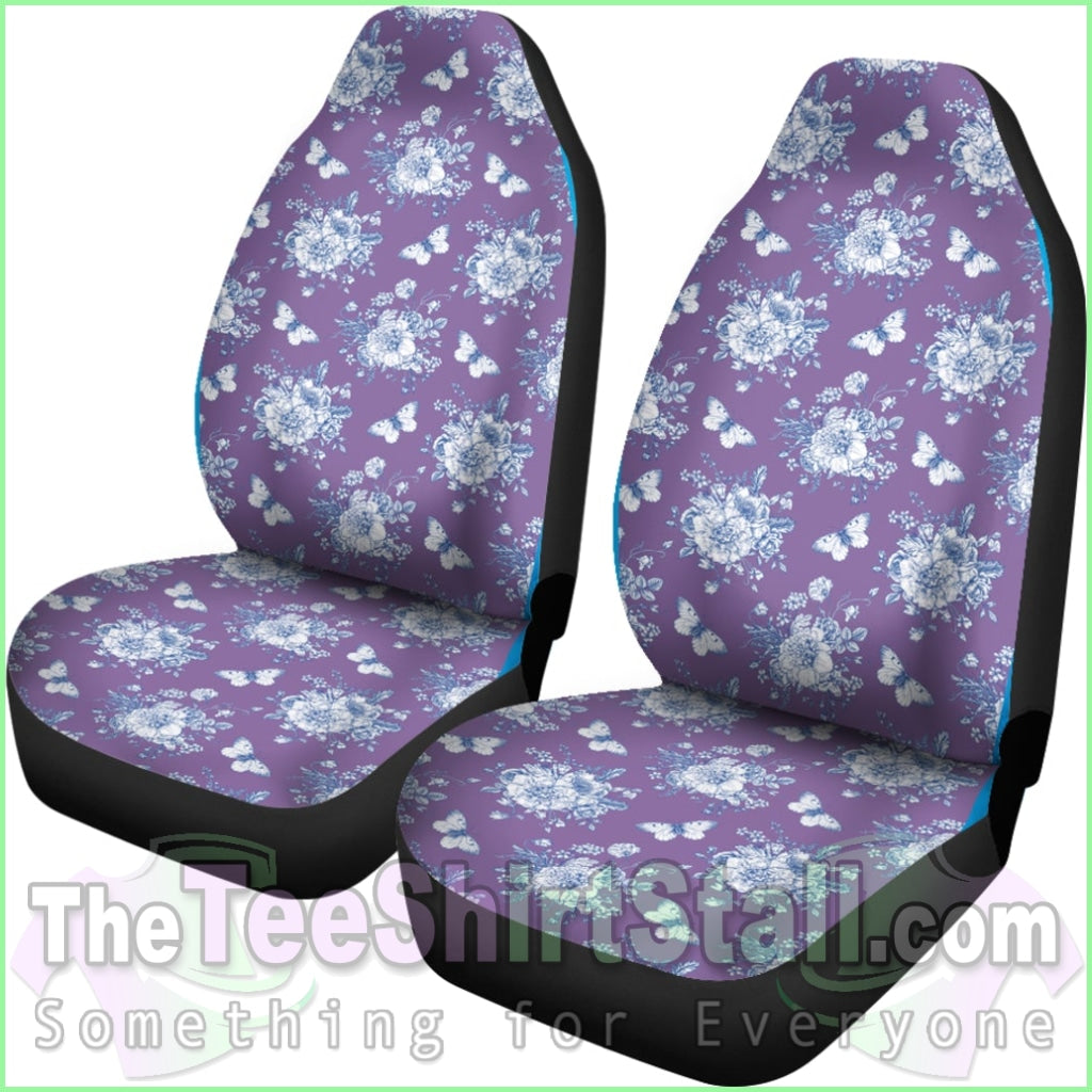 Victorian Purple Car Seat Covers