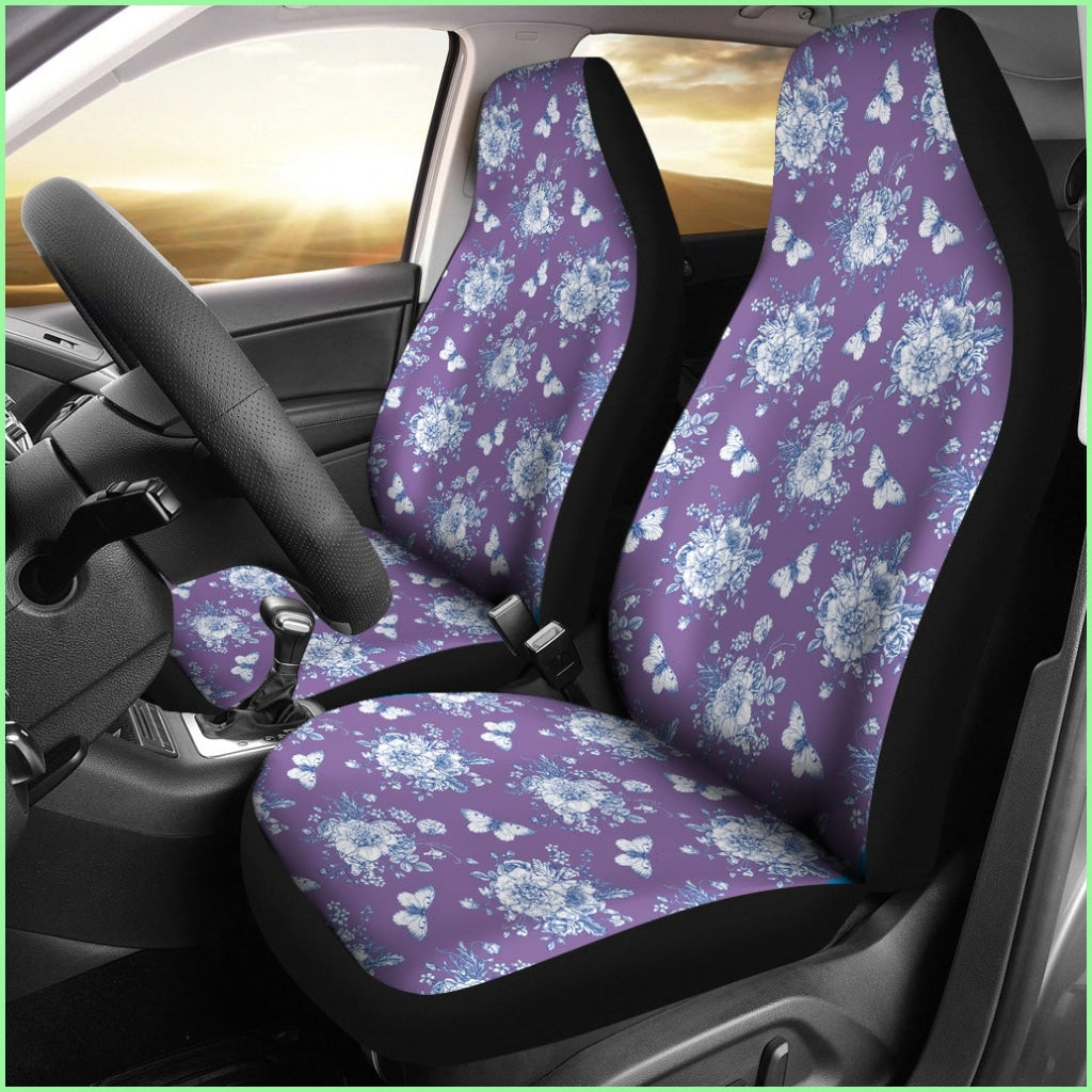 Victorian Purple Car Seat Covers