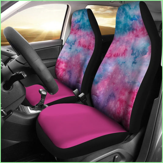 Watercolor Pink Car Seat Covers