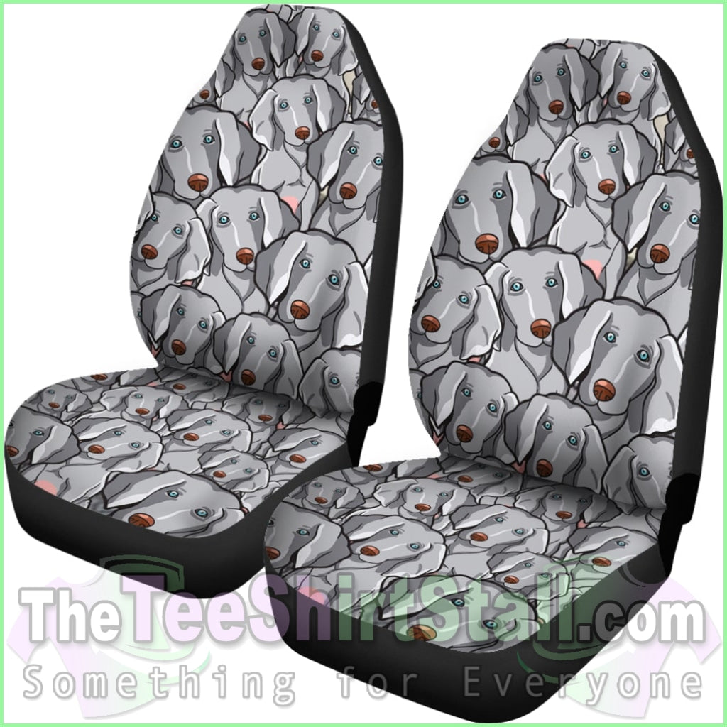 Weimaraner Car Seat Covers