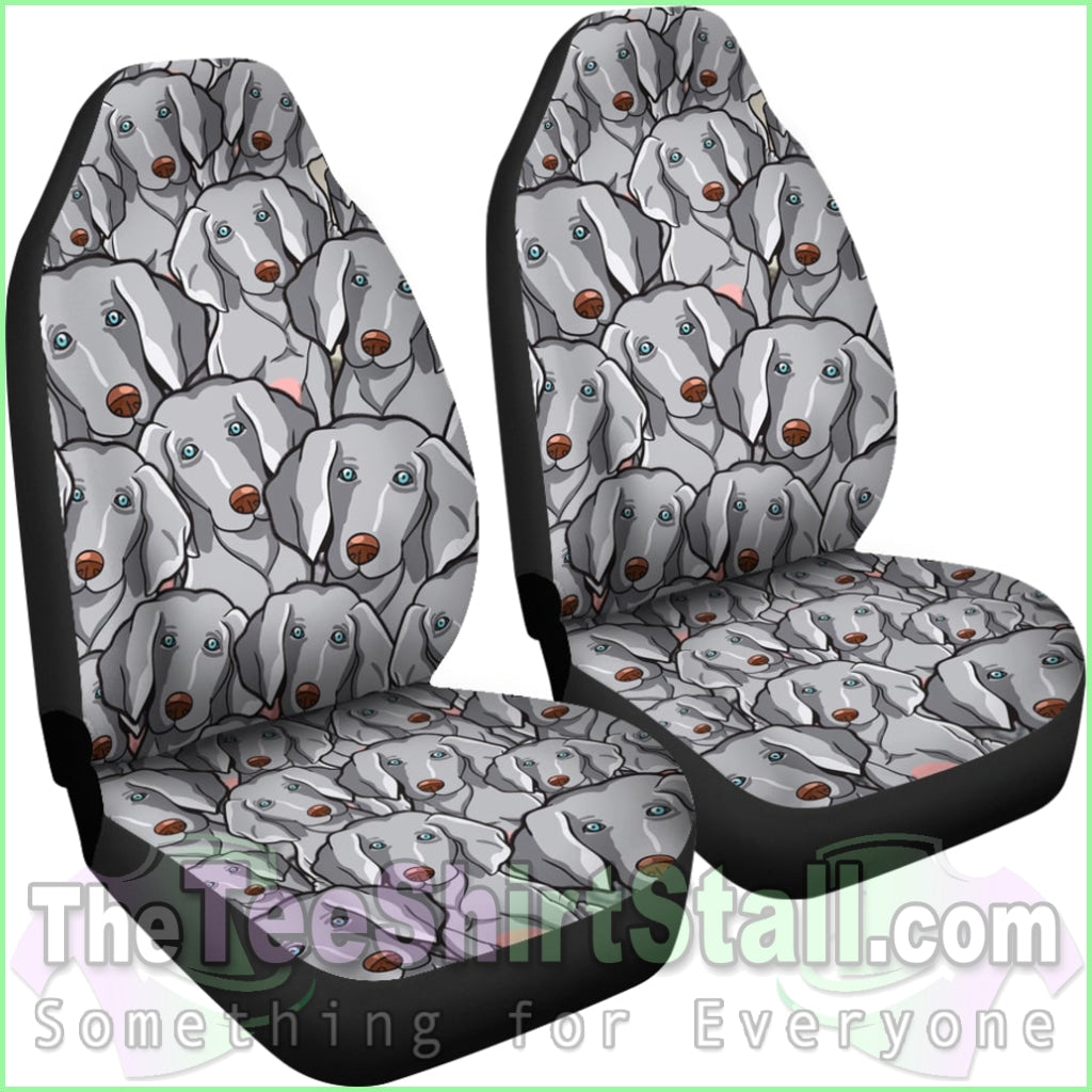 Weimaraner Car Seat Covers