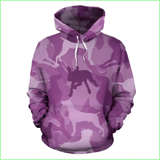 Weimaraner Pink Mens Hoodieweimaraner / S