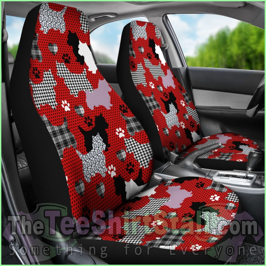 Westie Car Seat Covers